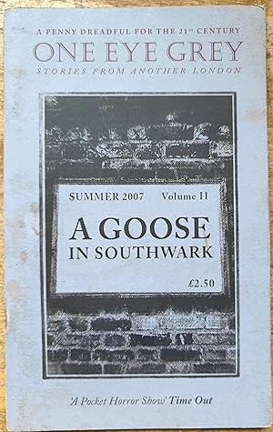 Seller image for A Goose in Southwark (One Eye Grey) for sale by Shore Books