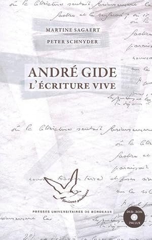 Bild des Verkufers fr Andr Gide : L'criture vive (1DVD-Rom) zum Verkauf von Librairie Franaise de Florence