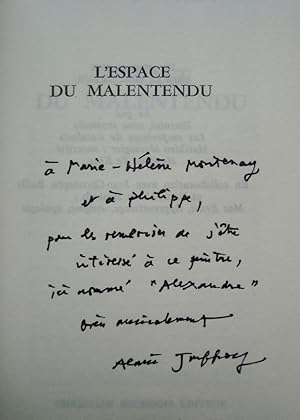 L'espace du malentendu -