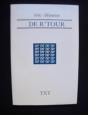 Image du vendeur pour De r' tour - fiction - mis en vente par Le Livre  Venir