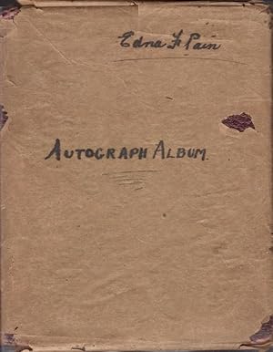 Edna Pain's 1911-1916 English Illustrated Autograph Album