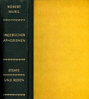 Tagebücher, Aphorismen, Essays und Reden. Hrsg. von Adolf Frisé.