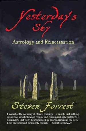 Seller image for Yesterday's Sky : Astrology and Reincarnation for sale by GreatBookPricesUK