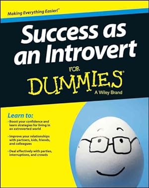 Imagen del vendedor de Success as an Introvert for Dummies a la venta por GreatBookPricesUK