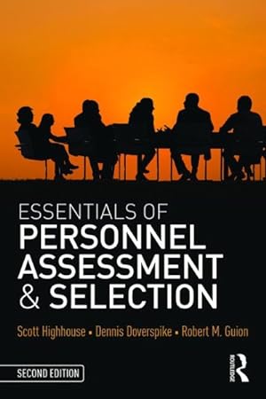 Seller image for Essentials of Personnel Assessment and Selection for sale by GreatBookPricesUK