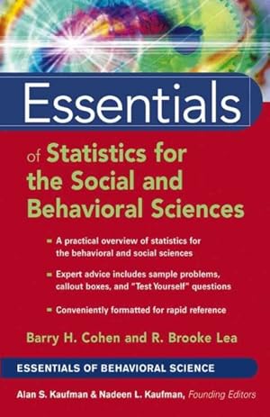 Image du vendeur pour Essentials of Statistics for the Social and Behavioral Sciences mis en vente par GreatBookPricesUK