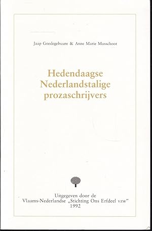 Seller image for Hedendaagse Nederlandstalige prozaschrijvers for sale by Graphem. Kunst- und Buchantiquariat