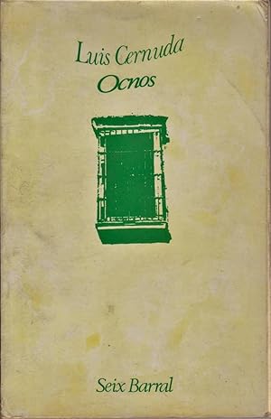 Seller image for Ocnos. for sale by LIBRERIA SUR