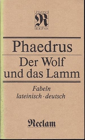 Imagen del vendedor de Der Wolf und das Lamm. Fabeln lateinisch/deutsch a la venta por Graphem. Kunst- und Buchantiquariat