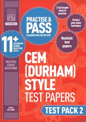 Seller image for Practise & Pass 11+ CEM (Durham) Style Practice Papers : Test Pack 2 = 4 Piece Package for sale by GreatBookPricesUK