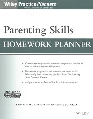Imagen del vendedor de Parenting Skills Homework Planner a la venta por GreatBookPricesUK