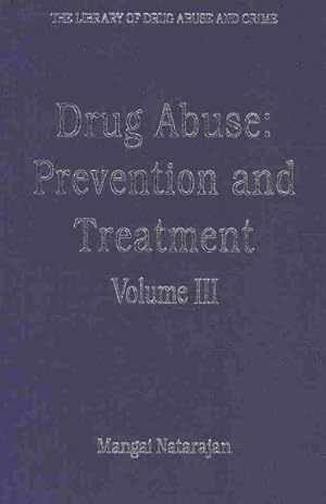 Seller image for Drug Abuse : Prevention and Treatment for sale by GreatBookPricesUK