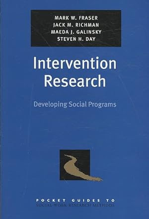 Image du vendeur pour Intervention Research : Developing Social Programs mis en vente par GreatBookPricesUK