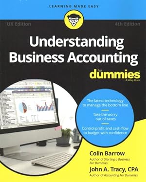 Image du vendeur pour Understanding Business Accounting for Dummies : Uk Edition mis en vente par GreatBookPricesUK