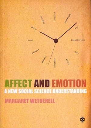 Imagen del vendedor de Affect and Emotion : A New Social Science Understanding a la venta por GreatBookPricesUK