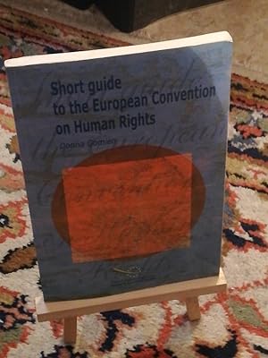 Bild des Verkufers fr Short Guide to the European Convention on Human Rights zum Verkauf von Verlag Robert Richter