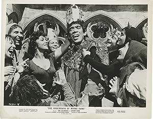 Seller image for The Hunchback of Notre Dame (Collection of five original photographs from the 1956 film) for sale by Royal Books, Inc., ABAA