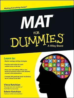Bild des Verkufers fr MAT for Dummies zum Verkauf von GreatBookPricesUK