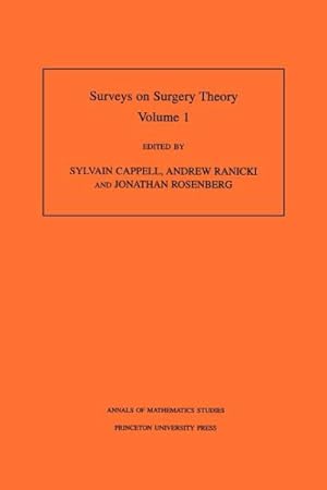 Seller image for Surveys on Surgery Theory : Papers Dedicated to C.T.C. Wall for sale by GreatBookPricesUK