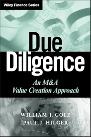 Seller image for Due Diligence : An M & A Value Creation Approach for sale by GreatBookPricesUK