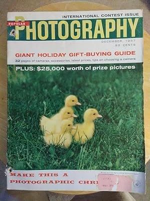 Seller image for Popular Photography [December 1957] for sale by Counterpane Books