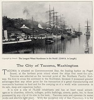 The City of Tacoma Washington. [c.1904 illustrated broadsheet]