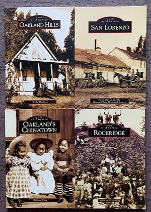 Image du vendeur pour [4 Titles] Oakland Hills; Oakland's Chinatown; Rockridge; San Lorenzo. mis en vente par G.F. Wilkinson Books, member IOBA