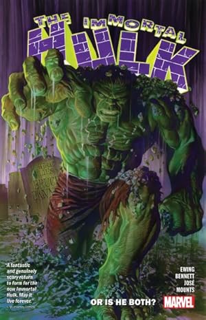 Imagen del vendedor de Immortal Hulk 1 : Or Is He Both? a la venta por GreatBookPricesUK