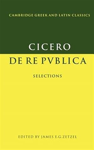 Immagine del venditore per Cicero De re Publica -Language: latin venduto da GreatBookPricesUK