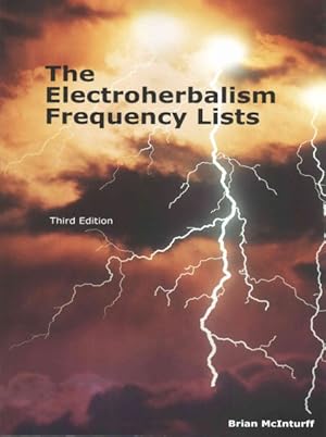 Seller image for Electroherbalism Frequency Lists for sale by GreatBookPricesUK
