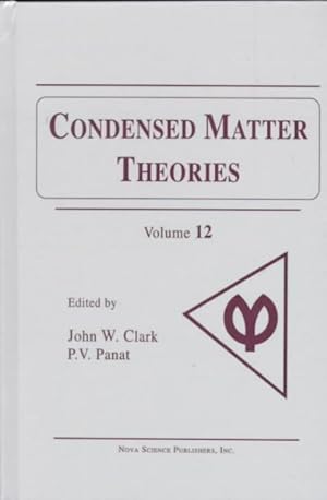 Image du vendeur pour Condensed Matter Theories mis en vente par GreatBookPricesUK