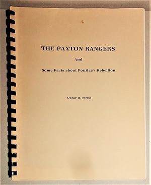 Seller image for The Paxton Rangers and Some Facts about Pontiac's Rebellion. for sale by DogStar Books