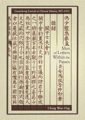 Immagine del venditore per Men of Letters within the Passes : Guanzhong Literati in Chinese History, 907-1911 venduto da GreatBookPricesUK