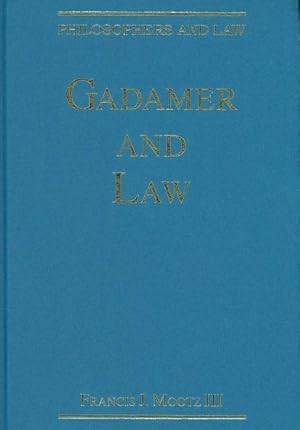 Imagen del vendedor de Gadamer And Law a la venta por GreatBookPricesUK