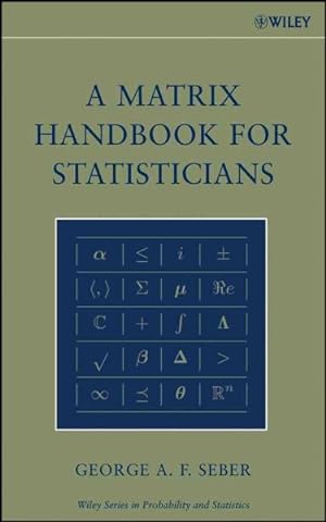 Seller image for Matrix Handbook for Statisticians for sale by GreatBookPricesUK