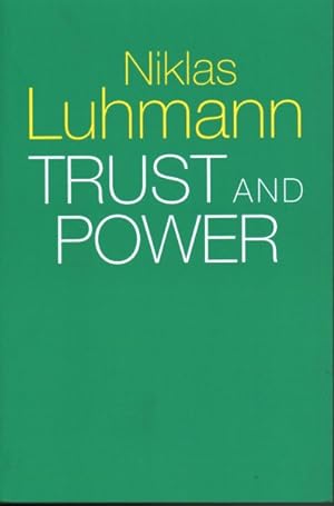 Image du vendeur pour Trust and Power mis en vente par GreatBookPricesUK