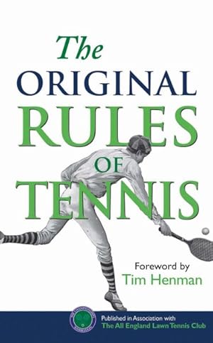 Seller image for Original Rules of Tennis for sale by GreatBookPricesUK