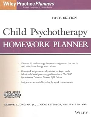 Seller image for Child Psychotherapy Homework Planner for sale by GreatBookPricesUK