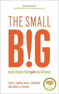 Imagen del vendedor de Small Big : Small Changes That Spark Big Influence a la venta por GreatBookPricesUK