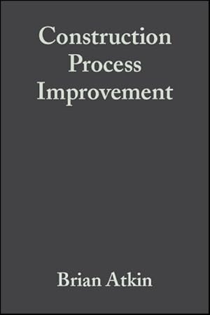 Seller image for Construction Process Improvement for sale by GreatBookPricesUK