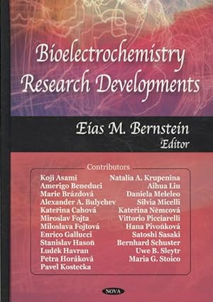 Image du vendeur pour Bioelectrochemistry Research Developments mis en vente par GreatBookPricesUK
