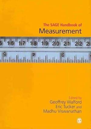 Seller image for Sage Handbook of Measurement for sale by GreatBookPricesUK