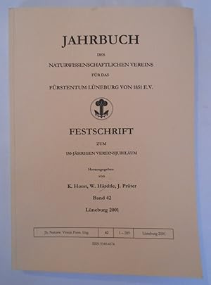 Jahrbuch des Naturwissenschaftlichen Vereins für das Fürstentum Lüneburg von 1851 e. V. FESTSCHRI...