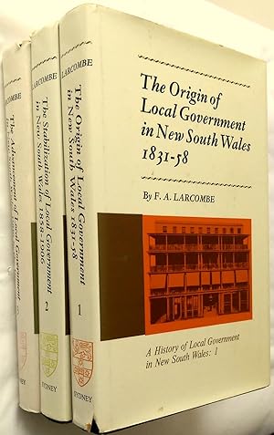 A History of Local Government In New South Wale 3 volumes set.