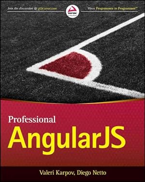 Imagen del vendedor de Professional AngularJS a la venta por GreatBookPricesUK