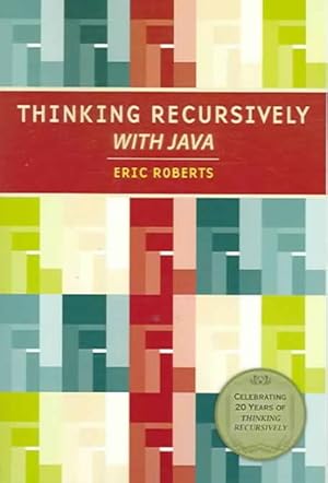 Seller image for Thinking Recursively With Java : 20th Anniversary Edition for sale by GreatBookPricesUK