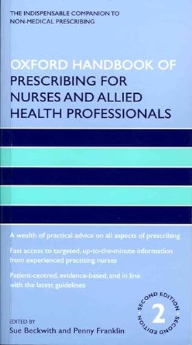 Seller image for Oxford Handbook of Prescribing for Nurses and Allied Health Professionals for sale by GreatBookPricesUK