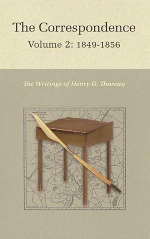 Imagen del vendedor de Correspondence of Henry D. Thoreau : 1849-1856 a la venta por GreatBookPricesUK