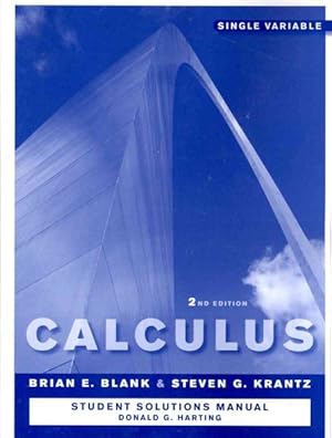 Seller image for Calculus Single Variable for sale by GreatBookPricesUK