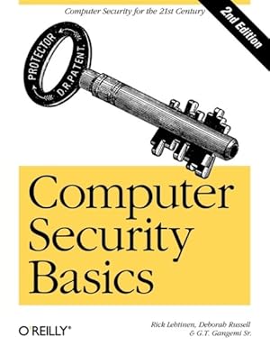 Imagen del vendedor de Computer Security Basics a la venta por GreatBookPricesUK